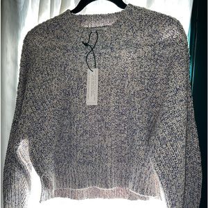 Rebecca Minkoff Plus size crop top sweater